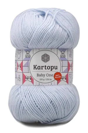 Kartopu Baby One K580 Mavi el örgü ipi